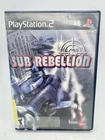 PS2 SUB REBELLION PLAYSTATION 2 W/ MANUAL & REGISTRATION CARD ~ TESTED WORKING ~