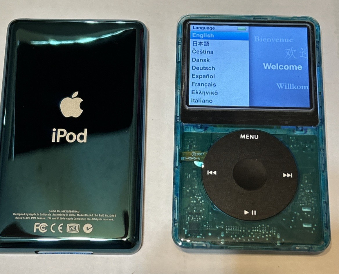 APPLE  iPOD  CLASSIC 7th Generation Atomic Teelander 512GB SSD with Mega Battery