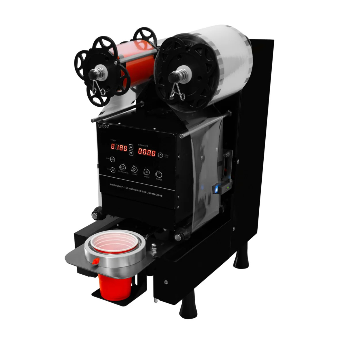 Machine à sceller le bubble tea pour éviter les fuites de gobelets 95mm