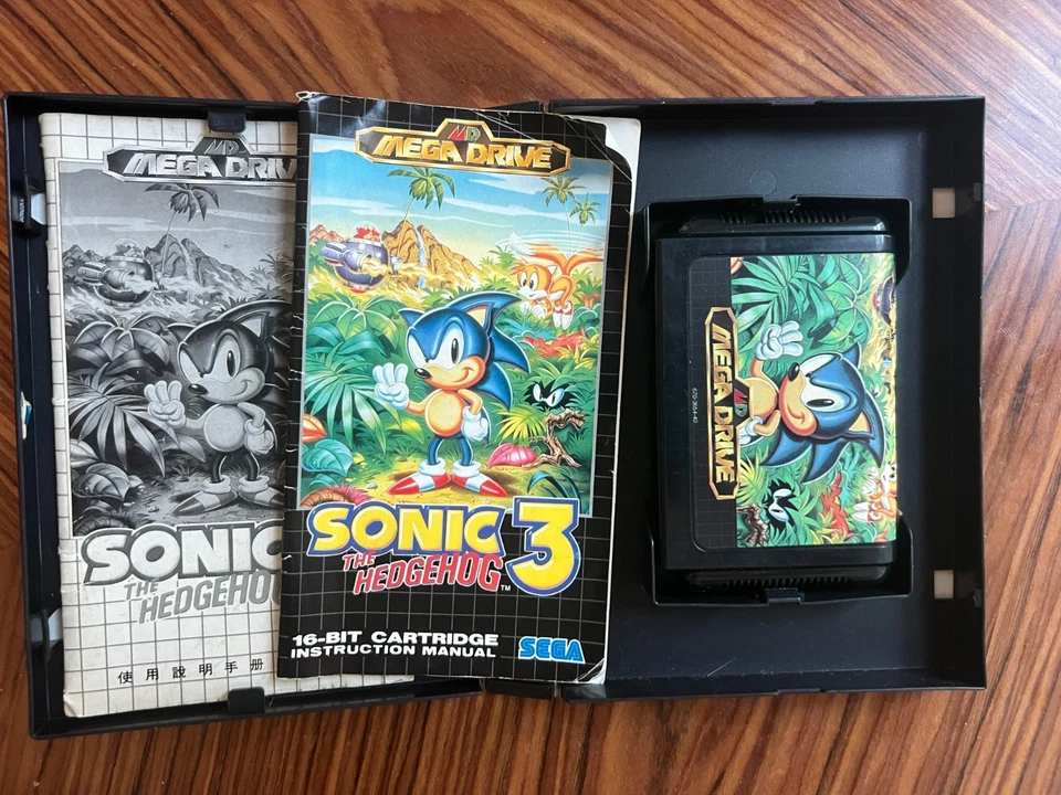 Sonic The Hedgehog 3 - Sega Mega Drive - NTSC-J - Asian Release (NTSC Version) - Image 3 of 4