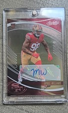 2025 Panini Absolute - Rookies Mykel Williams #161 Signatures (AU, RC)
