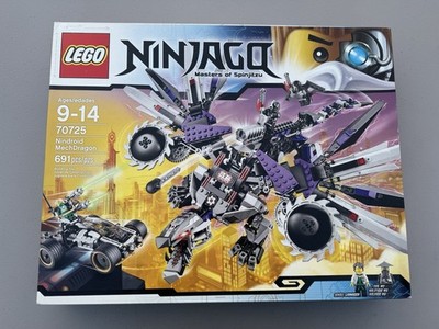 LEGO NINJAGO Masters of Spinjitzu 70725 Nindroid MechDragon 691pcs 2014 Retired