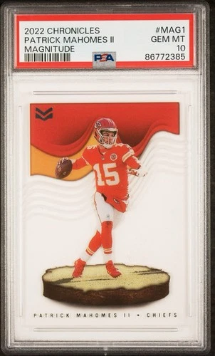 2022 Chronicles Patrick Mahomes II Magnitude #MAG1 PSA 10 💎