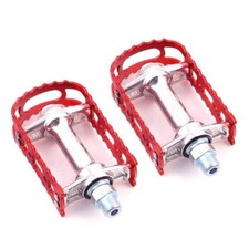 Mks Bm-7 Alloy Anodized 916 Pedal Mtb Bmx Old School Flat Bike Pedals