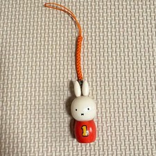 Japanese Kokeshi Miffy Style Strap KeychaRed No. 1