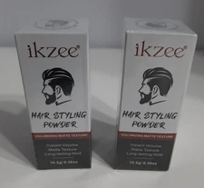 Hair Styling Powder Matte Volume Texture Hold 2 Pack 10.2g Each Sealed