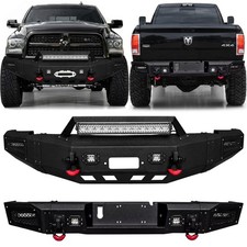 Vijay Frontrear Bumper Wwinch Platelights For 2010-2018 Dodge Ram 25003500