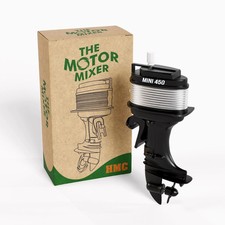 The Motor Mixer by HMC - Novelty Boat Motor Coffee Mixer Wind-Up Outboard Min...