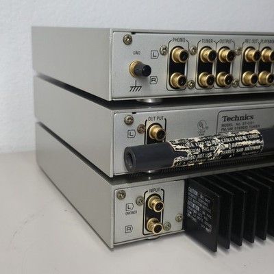 Technics テクニクス SE-C01 SU-C01 ST-C01 Technics Micro Series Preamp SU-C01 Phono MM/MC, Power amp SE-C01