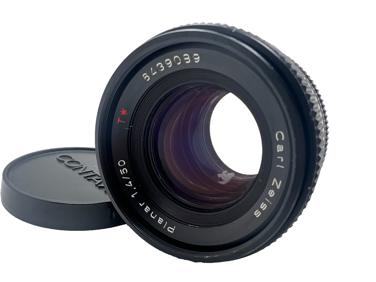 Carl Zeiss Planar 50mm F1.4(AEJ)コンタックス Exc+5] CONTAX Carl Zeiss Planar 50mm F1.4 T* AEJ C/Y Mount MF Lens