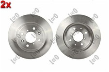 2x Bremsscheiben vorne Für OPEL Agila SUBARU Justy III SUZUKI 00-08 4707288