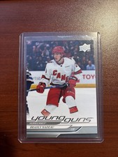 2024-25 Upper Deck Series 1 Young Guns Bradley Nadeau #208 Rookie Hurricanes