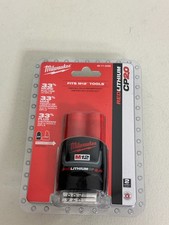 Milwaukee M12 Red Lithium CP2.0 Battery NEW