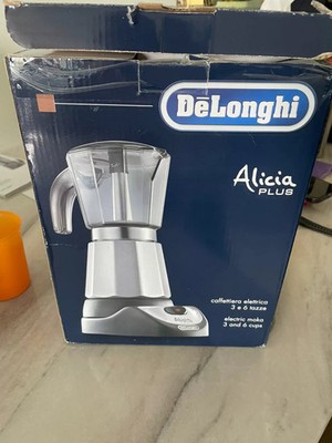 Delonghi EMK6 Alicia Electric Moka Espresso Coffee Maker for sale