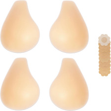 Nipple Covers Sticky Push up Bra Added Lift Seamless Ultra-Thin Pasties Women Ad