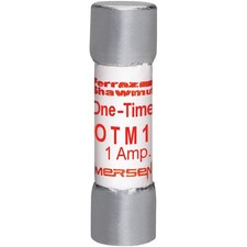 OTM1 - Mersen Ferraz Shawmut 1A 250V Midget Fast-Acting Fuse, 10kA Interrupt Rat