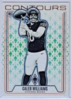 2024 Panini Phoenix Caleb Williams Contours RC Green Prizm /25