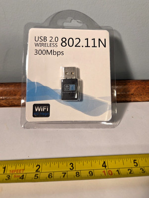 NEW IN BOX - USB 2.0 Wireless 802.11N 300Mbps device - unopened