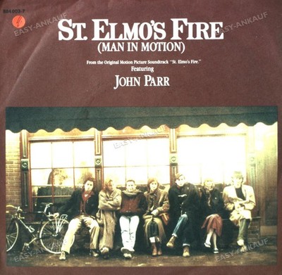 John Parr - St. Elmo's Fire (Man In Motion) 7in 1985 (VG+/VG+) ''