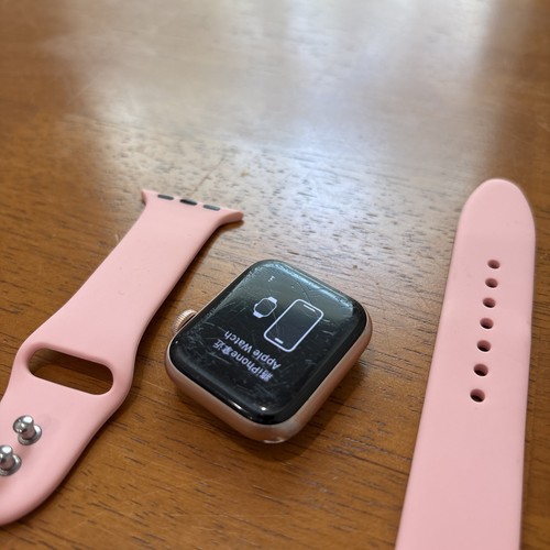 Apple Watch Series 6 40mm Boîtier en Aluminium Doré avec Bracelet Sport Sable Rose - GPS - Photo 3 sur 8