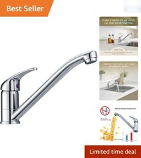 Modern Kitchen Mixer Tap with 360° Swivel Spout - Easy Installation & Leakproof