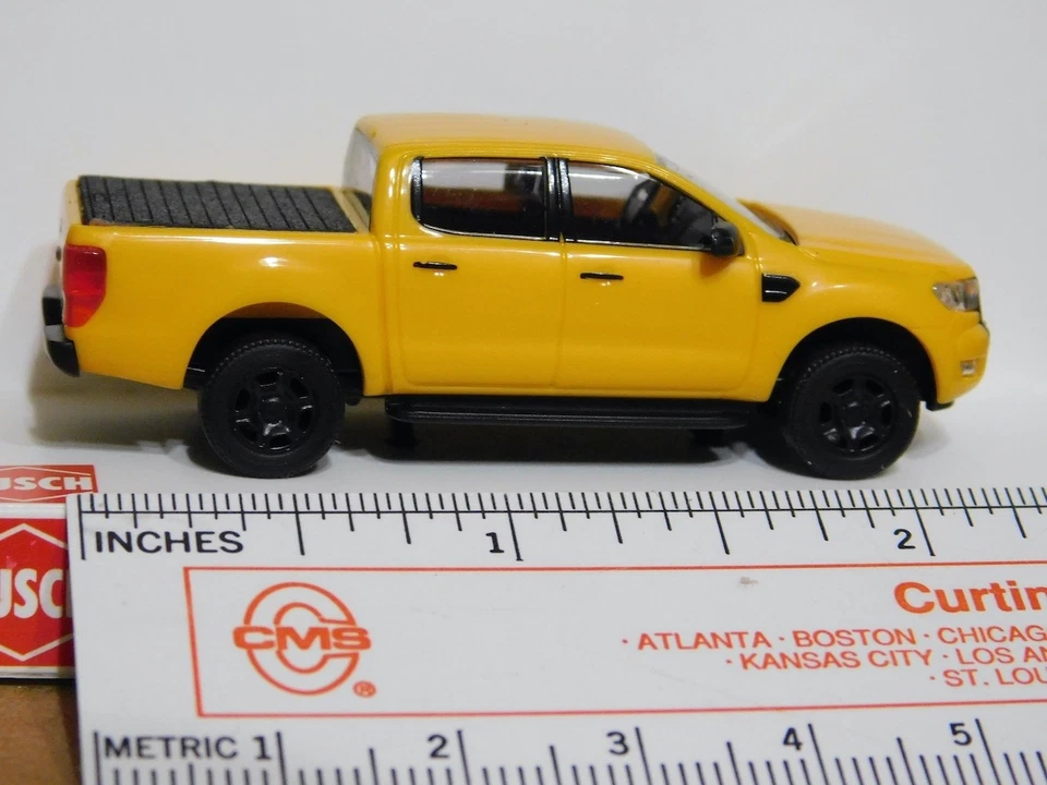 Busch 52808 1/87 HO 2016 Ford Ranger amarelo novo na caixa - Imagem 3 de 4