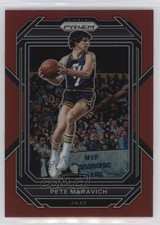 2022-23 Panini Prizm Red Prizm /299 Pete Maravich #286 HOF 1sy