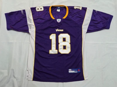 Reebok Sidney Rice Minnesota Vikings NFL Jersey Size 52 - image 1 of 4