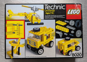 LEGO TECHNIC: Universal Set (8020) with Box & Instructions *Missing some pieces
