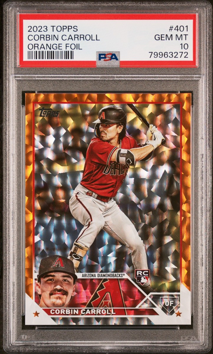 Corbin Carroll - 2023 Topps Orange Foil PSA 10 | eBay Corbin Carroll - 2023 Topps Orange Foil PSA 10 | eBay