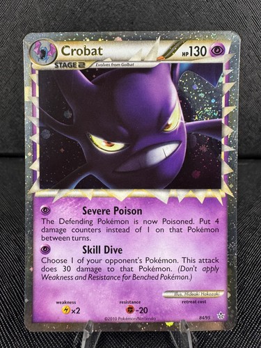 Crobat (Prime) 84/95 Unleashed Holo *LP
