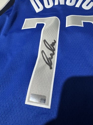 Luka Doncic Signed Autographed Dallas Mavericks Authentic Jersey Panini COA - Picture 2 of 7