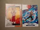 Trae Young 24 - 25 Panini Donruss Bomb Squad  AND Pass The Rock