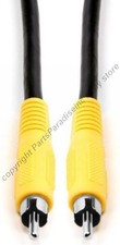 Lot10 6ft Single RCA RG59 Security Camera Video/SPDIF Digital Audio Cable/Cord