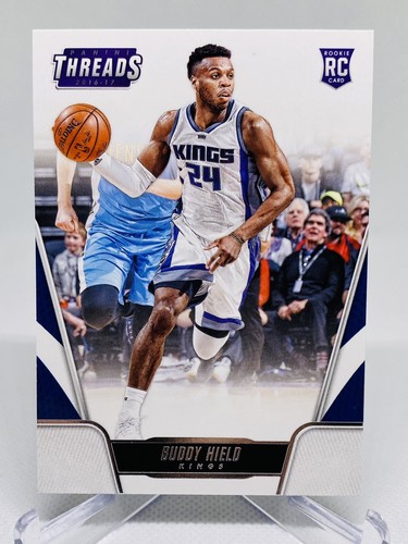 2016-17 Panini Threads Buddy Hield Rookie Base RC Sacramento Kings SSC - 第 1/2 張圖片