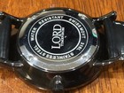 MENS LORD WATCH, SWISS MOVEMENT W/ NEW BATTERY — photo 7