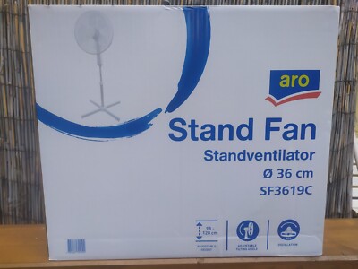 aro Standventilator, D: 36cm, Höhe: 98-120cm, SF 3619C