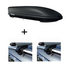 Dachbox MAA400L matt + Relingträger VDP XL 135 für für Mercedes M-Klasse W166 ab Dachbox MAA400L matt + Relingträger VDP XL 135 für für Mercedes M-Klasse W166 ab