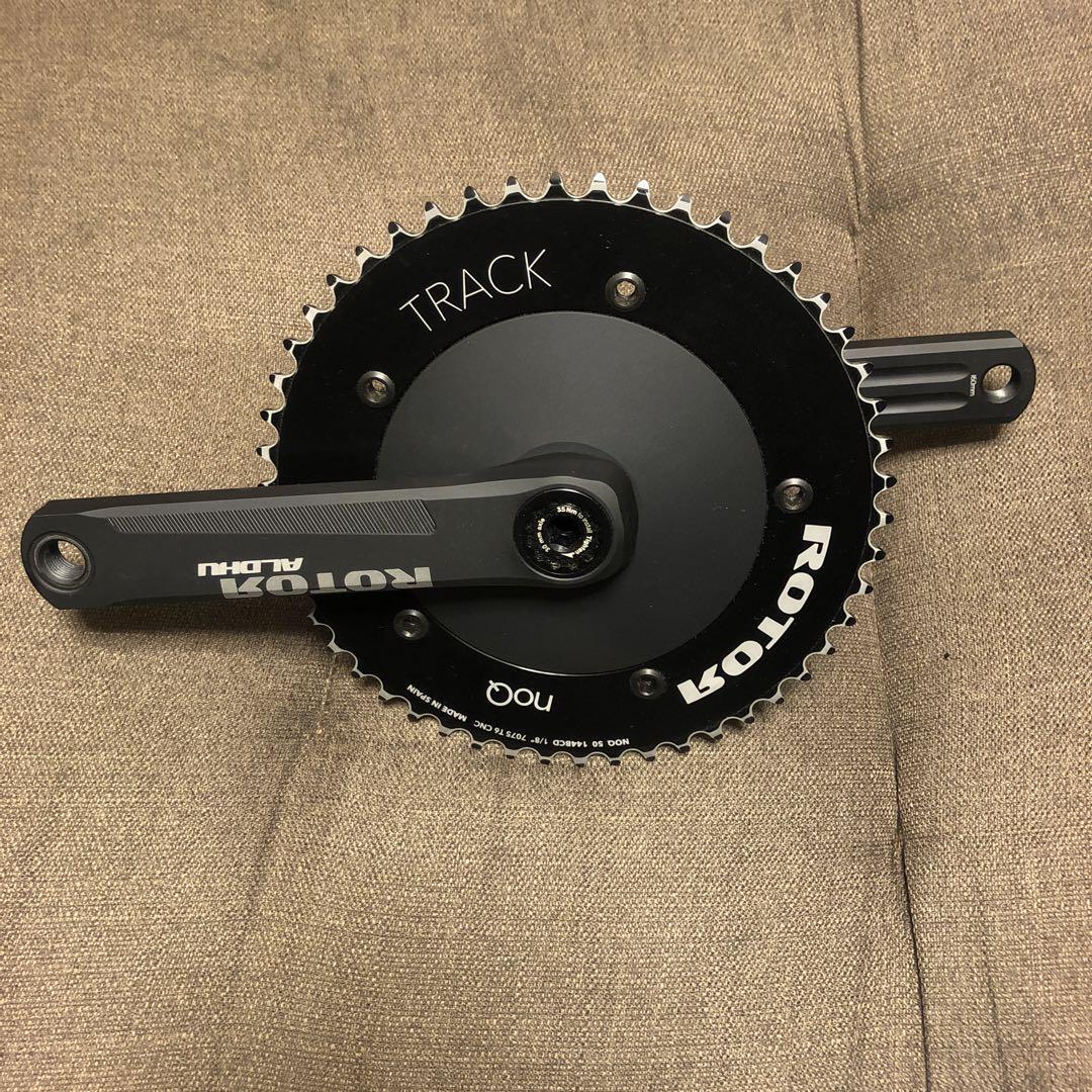 パーツ ROTOR ALDHU 160 Rotor Aldhu Cranks ロータークランク 160mm ROTOR ALDHU TRACK