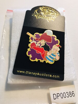Disney Auctions Captain Hook & Smee LE Pin