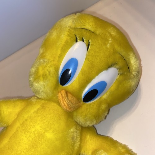 Vintage 24K Company 1993 Tweety Bird Plush Toy Doll Stuffed Animal Warner Bros - Picture 2 of 6