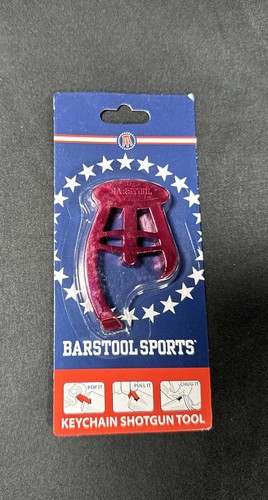 Barstool Sports Keychain Shotgun Tool Drinking Game Beer Bottle Opener Gift - Picture 1 of 2