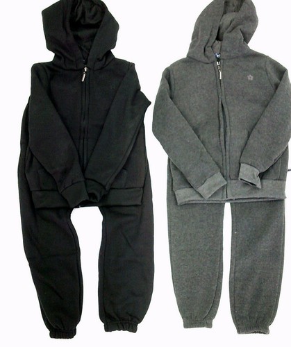 Toddler/Girls Limited Too Black Hooded Jacket&Sweat Pants 2PC Set Sizes 4T - 6X
