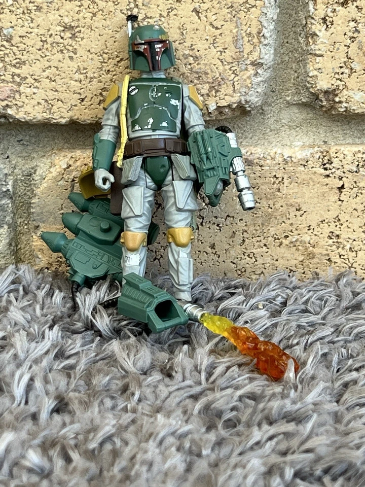 Star Wars Loose 6" Inch Boba Fett Kaiyodo Revo ( Knock Off? ) - Image 3 of 4