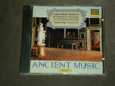 【中古CD】Teleman;Keyboard Fantasias／Antonio Frige 中古CD】Teleman;Keyboard Fantasias／Antonio Frige Antonio
