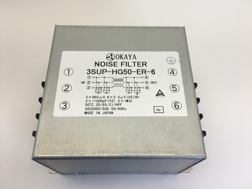 Okaya Noise Filter 3SUP-HG50-ER-6 Rauschfilter Filtereinheit für SPS Systeme - Picture 2 of 6