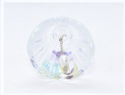 Fenton-Glass-Bell-Handpainted-w-Tulips