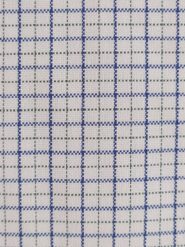 Brooks Brothers 16 34 Blue Cotton Check Spandex Button-Down Stretch Milano Men - Picture 17 of 17