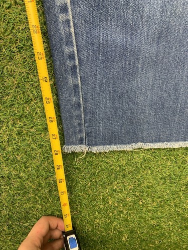 Vintage Wrangler Jeans Junior 9 Fits 23x28 Frayed Ankle Medium Wash Scovill - Picture 8 of 13
