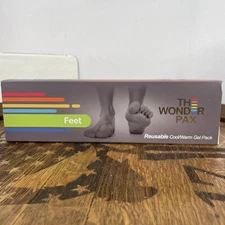 The Wonder Pax Feet Reusable Cool Warm Gel Pack, Sports Therapy Pain Relief